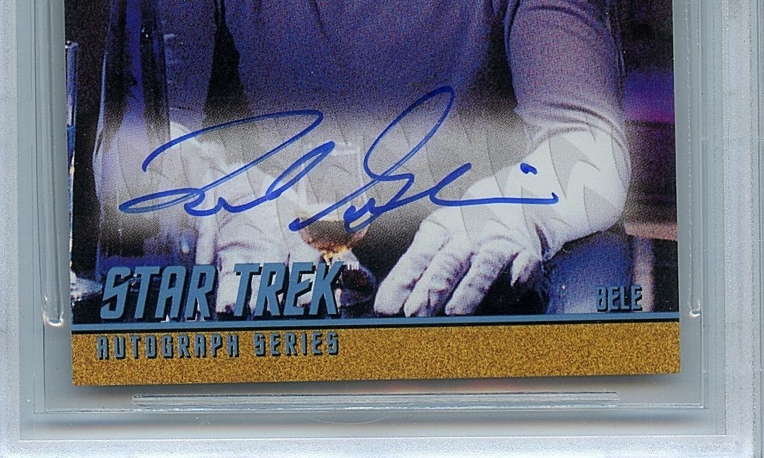 Star Trek Frank Gorshin A77 BGS 9.0 Mint Auto 9 1999 9.0/9