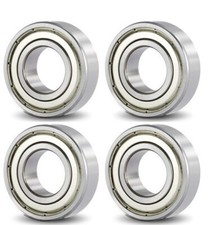 4-Pack 6304-2ZZ C3 EMQ Premium Ball Bearing ABEC3 20X52X15mm