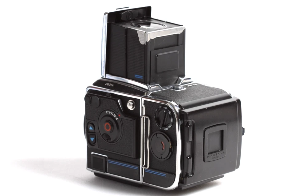 Hasselblad 202FA Gehäuse Body Chrom mit Lichtschachtsucher - Bild 3 von 4