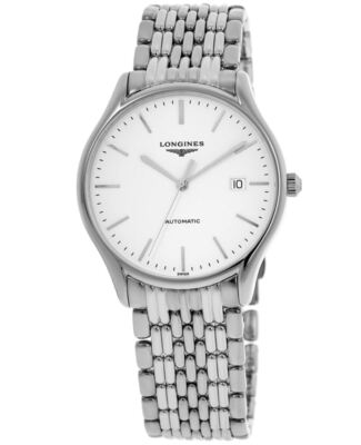 New Longines Lyre Automatic 35mm White Dial Steel Unisex Watch L4.860.4.12.6