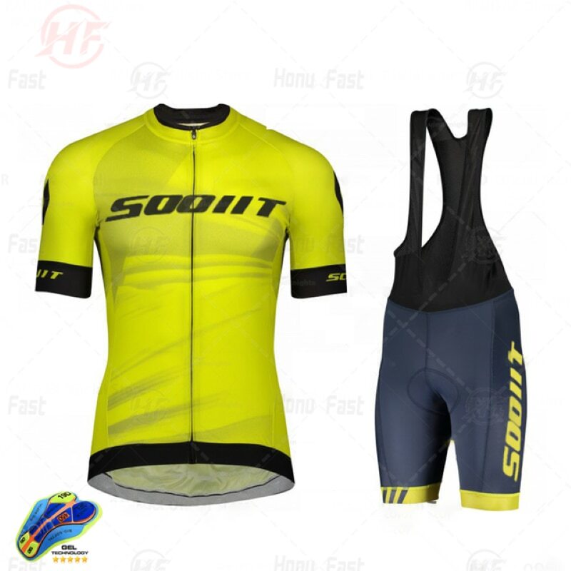 Pro Team Cycling Jersey Set Man Summer MTB Cycling Clothing