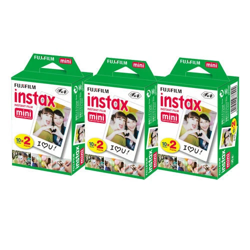 FUJIFILM FUJI INSTAX mini SOFORTBILD FILM 6 x10 Bilder für und Polaroid D 300 MDH:03/2027