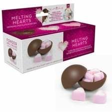 Triple Hot Chocolate Bomb Melting Hearts Marshmallow Drink Gift All Occasion