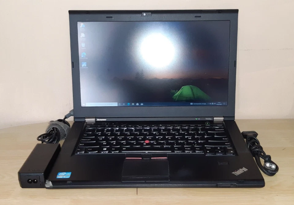 PC PORTABLE LENOVO THINKPAD T430s Core i5 @ 3rd Gen WINDOWS10 OFFICE BATTERIE OK - Photo 4/4