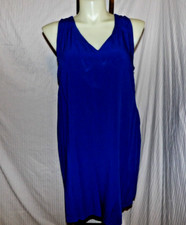 OLD NAVY Women's Royal Blue Sleeveless Pullover Sheath Dress Size XL