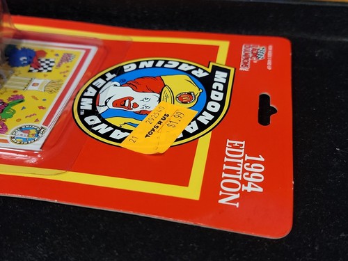 McDonaldland Racing Team 1994 EDICIÓN #77 DieCast Naranja T-Bird Nuevo Envío Gratuito - Imagen 6 de 12