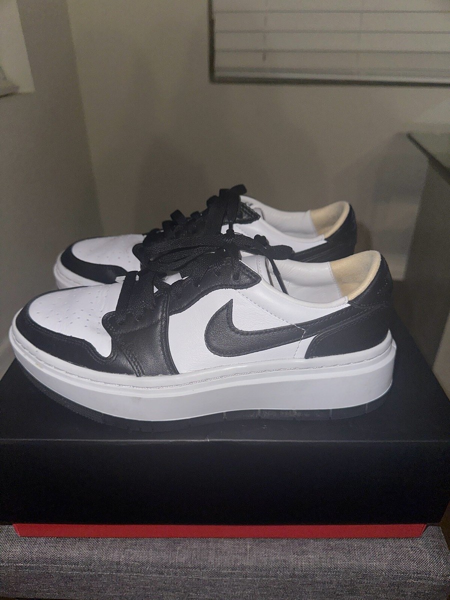 靴 NIKE AIR JORDAN 1 ELEVATE LOW PANDA NEW Air Jordan 1 Elevate Low Panda White/Black DH7004 109