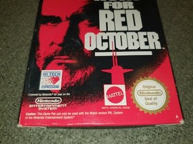 Hunt for Red October Nintendo NES PAL A Game Boxed, NES-7H-AUS