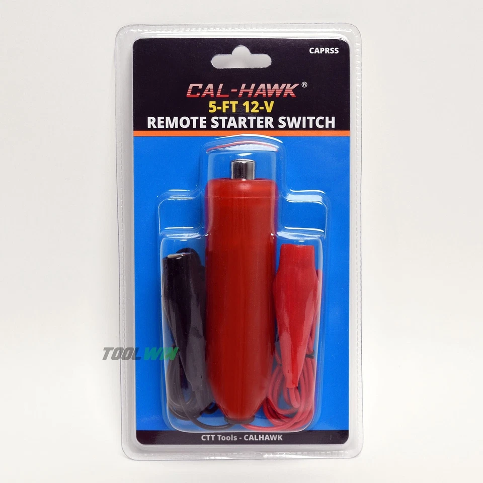 Interruptor de arranque remoto botón pulsador 12v herramienta de prueba de diagnóstico del motor de 12 voltios Foto 2 de 4