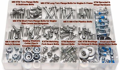Kit Bulloneria Completo KTM EXC EXC-F SX SXF 125 150 250 300 350 450 - Foto 2