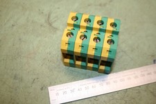 WEIDMULLER EARTH 35mm 4 OF TERMINALS DIN RAIL TS35 CONNECTORS EK35/35 0661460000
