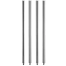 4 PACK 32 1/4" Stainless Steel 1 5/8" Diameter Leg Work Prep Table Replacement