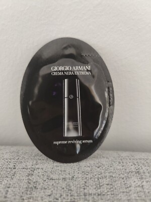 Giorgio Armani crema nera extrema supreme reviving serum Probe neu 1ml