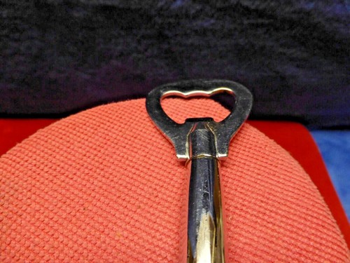 Bellissimo apribottiglie birra vintage metallo cromato mazza da golf zeppa Giappone - Foto 5 di 10