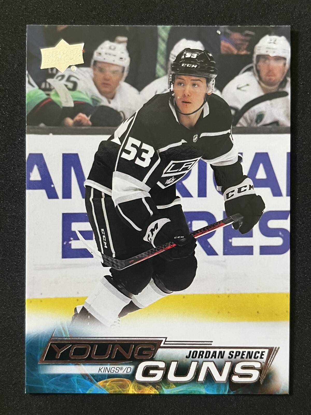 2022-23 Upper Deck Series 1 Jordan Spence Young Guns #238 LA Kings Rookie