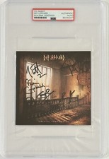 DEF LEPPARD BAND SIGNED AUTOGRAPHED Drastic Symp ART CARD PSA DNA CERTIFIED COA
