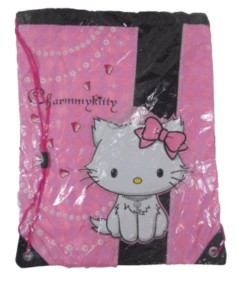 CHARMMY KITTY BACKPACK GORGEOUS SHOULDER CORD CLOSURE BAG 40 X 30