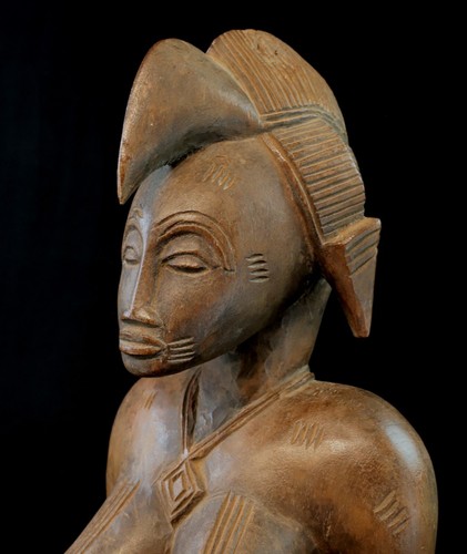 Art Africain Afrique - Statue de Fécondité Maternité Senoufo Senufo - 59 Cms - Photo 16 sur 16
