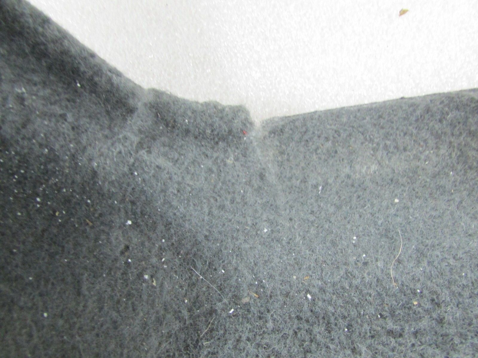 Maserati Quattroporte, RH, Right Complete Trunk Carpet, Grey, Used, P/N 9814387