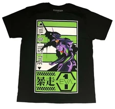 EXCLUSIVE Evangelion EVA Unit 01 Test Type Berserk Mode Authentic T-Shirt #34761