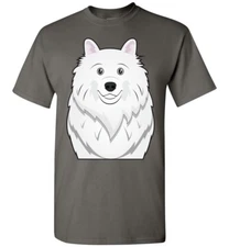 American Eskimo Cartoon T-Shirt Tee - Men Women Ladies Youth Tank Long Sleeve