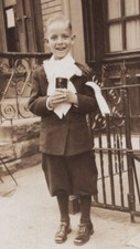 1940s Boy Portrait Communion
