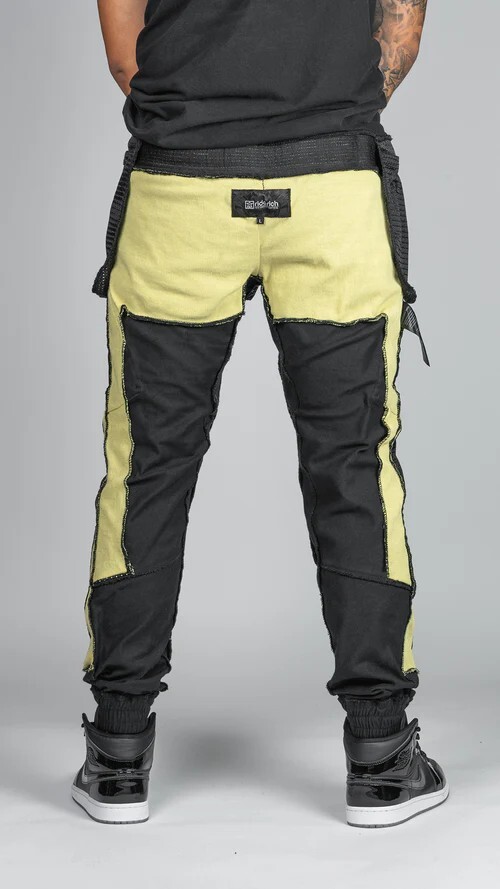 Ride Rich Unit 16 Armoured Denim Cargo Motorcycle Joggers