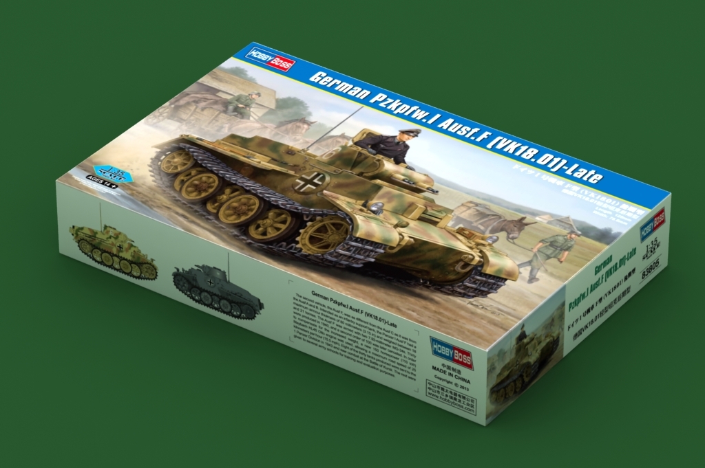 ハル Hobbyboss 83805 Model Kits 1/35 German Pz.Kpfw.I Ausf.F