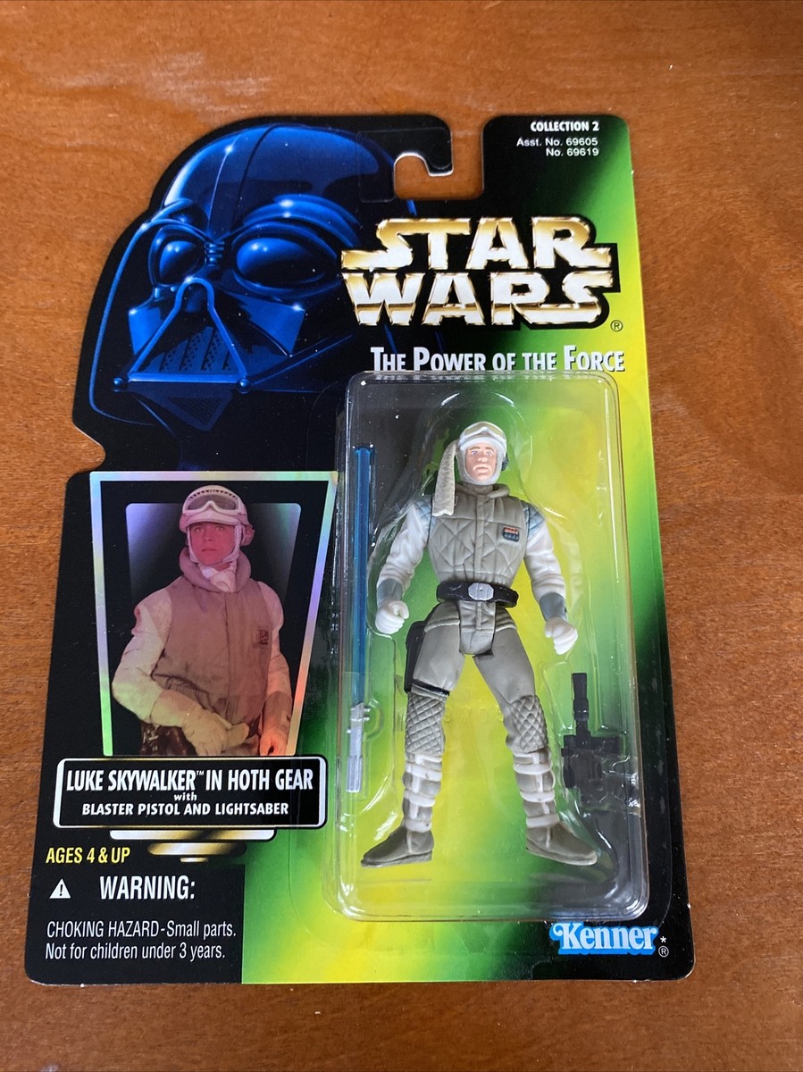 Hasbro Star Wars Power Of The Force Luke Skywalker In Hoth Gear