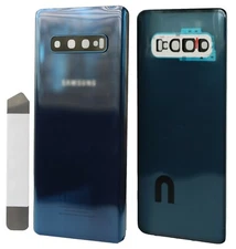 Replacement Back Glass Cover Adhesive And Tool for Samsung Galaxy S10 Plus Blue
