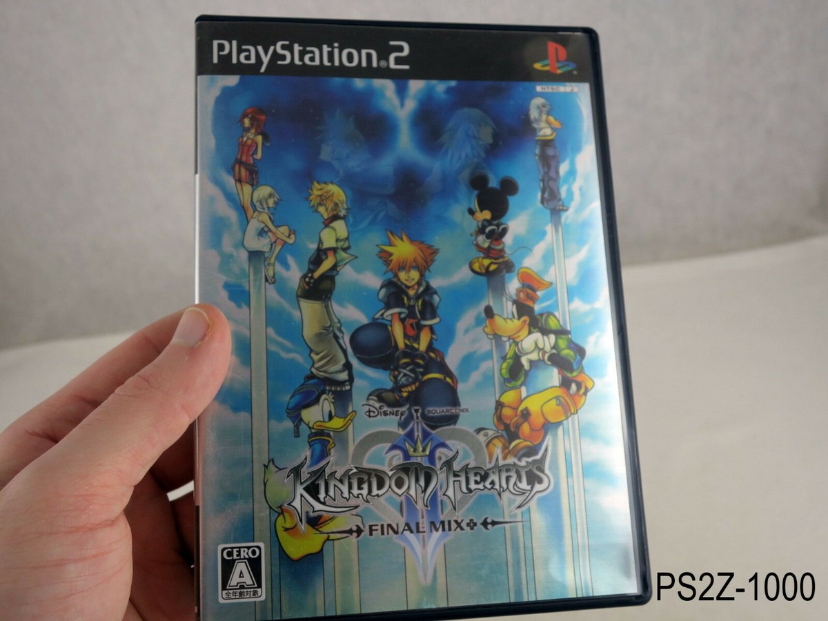 Kingdom Hearts II Final Mix 2+ Plus Japanese Import PS2 JP