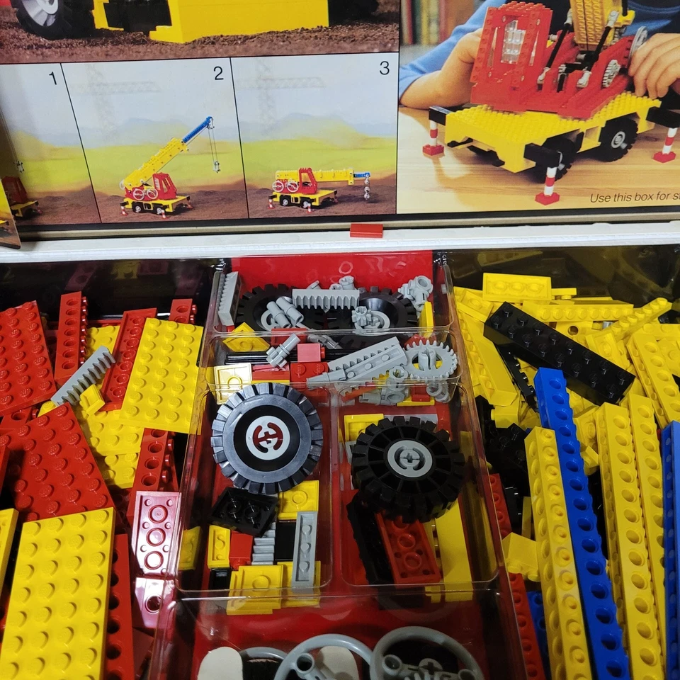 RETIRED 1979 LEGO 955 Mobile Crane Expert Builder Complete? Instructions & Box - Image 4 of 4