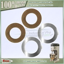 For Hobart Mixer M802 V1401 NEW 4PCS Inner & Outer Clutch Disc Kit 873117 064432