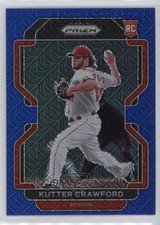 2022 Panini Prizm Blue Mojo Prizm 3/199 Kutter Crawford #23 1ek2