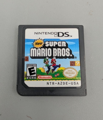 Super Mario Bros Nintendo DS Authentic & Tested Game Cartridge Only