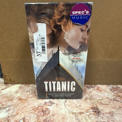 Paramount Titanic VHS Box Set THX Mastered NTSC James Cameron 1997 Drama