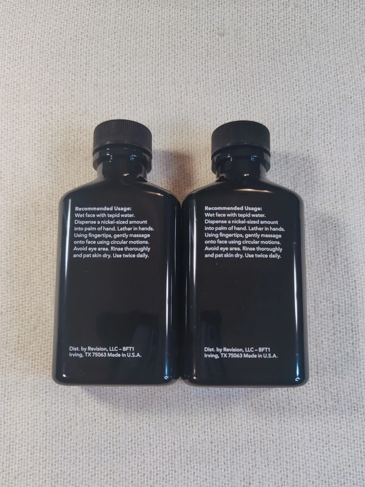 Paquete de 2 lociones limpiadoras suaves de Revision para unisex - limpiador de 3,4 oz Foto 2 de 2