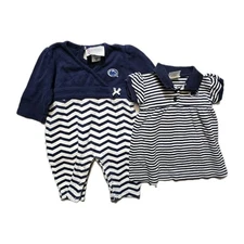 Two Feet Ahead - Penn State Nittany Lions 3-6 Months Long Sleeve Outfit Lot Of 2