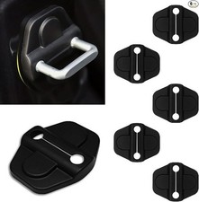 6PCS Door Lock Cover, Door Latch Lock Trim Cover, Car Modified Door Lock Cover P