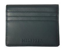 TOMMY HILFIGER men's card holder, leather card holder, 16 compartments, item XM0