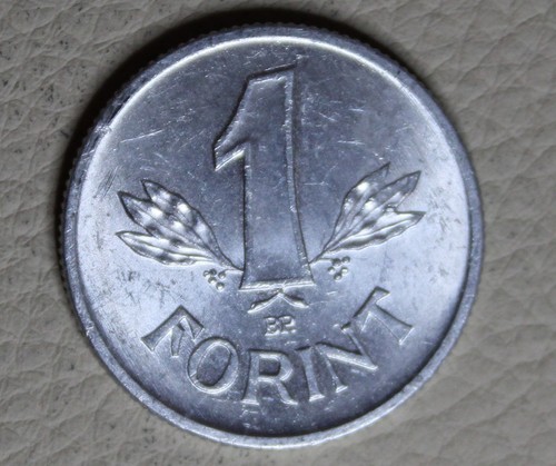 * 1979 HUNGARY 1 FLORINT  NICE CIRCULATED LUSTRE #ABB40 - Picture 3 of 6