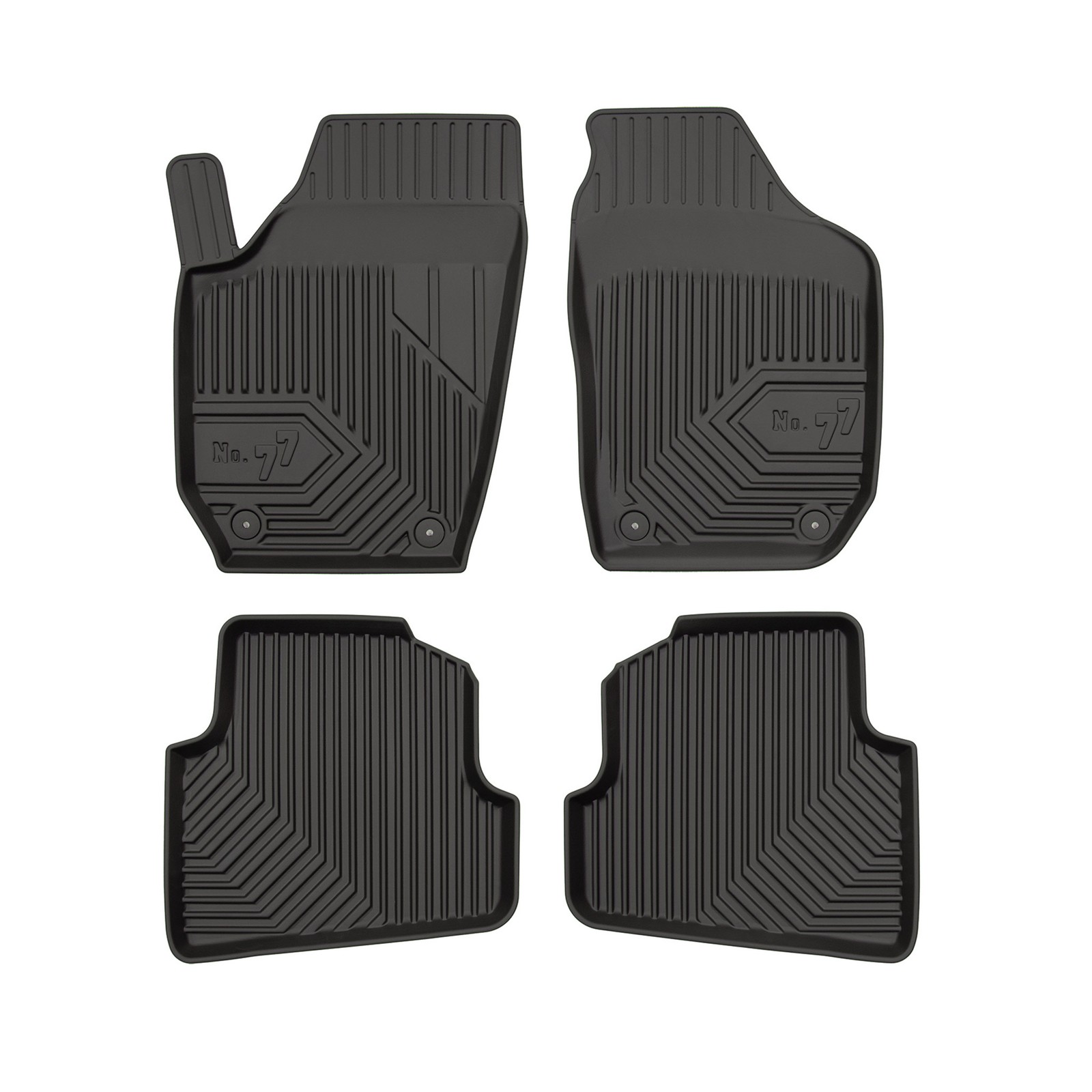 Tapis de sol de voiture pour Seat Cordoba II imperméables idéaux pour les sorties en famille