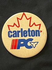 Ontario Progressive Conservative Party Button Carleton