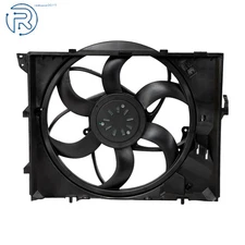 Fit For BMW 328i 2006 325i 330i 2007-2013 Electric Radiator Cooling Fan Assembly