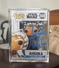 Ahsoka Tano Ashley Eckstein Star Wars Signed Funko Pop w/ Inscription JSA