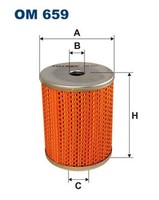 Filtron Hydraulikfilter Automatikgetriebe OM 659 Filtereinsatz FüR Zetor Major