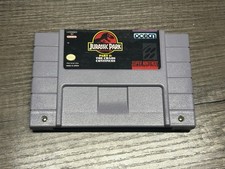 Jurassic Park Part 2: The Chaos Continues SNES Super Nintendo Authentic Tested