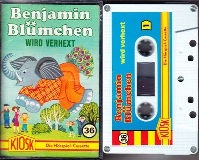 MC Benjamin Blümchen 36 - Benjamin Blümchen wird verhext - KIOSK alt blau geschr - Bild 1 von 3