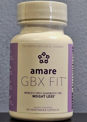 Amare Global GBX Fit 30 Capsules - New / Sealed! For Weight Loss! Exp 3/2026