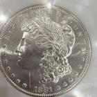 1881 Morgan Silver Dollar $1 San Francisco NGC MS65 0.9 Fineness Silver